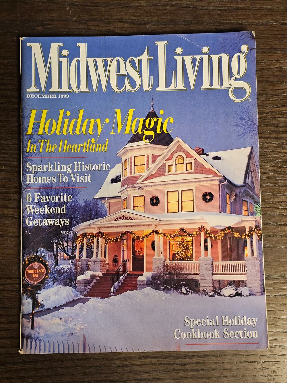 Vintage MIDWEST LIVING Magazine Christmas December 1993 Recipes Gardening